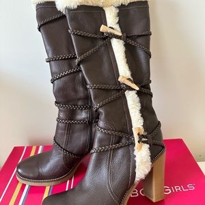 BCBGGirls Boots Mahogany Size 7.5